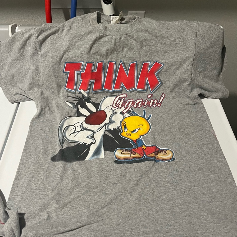 Warner Bros. Gray Looney Tunes Tee